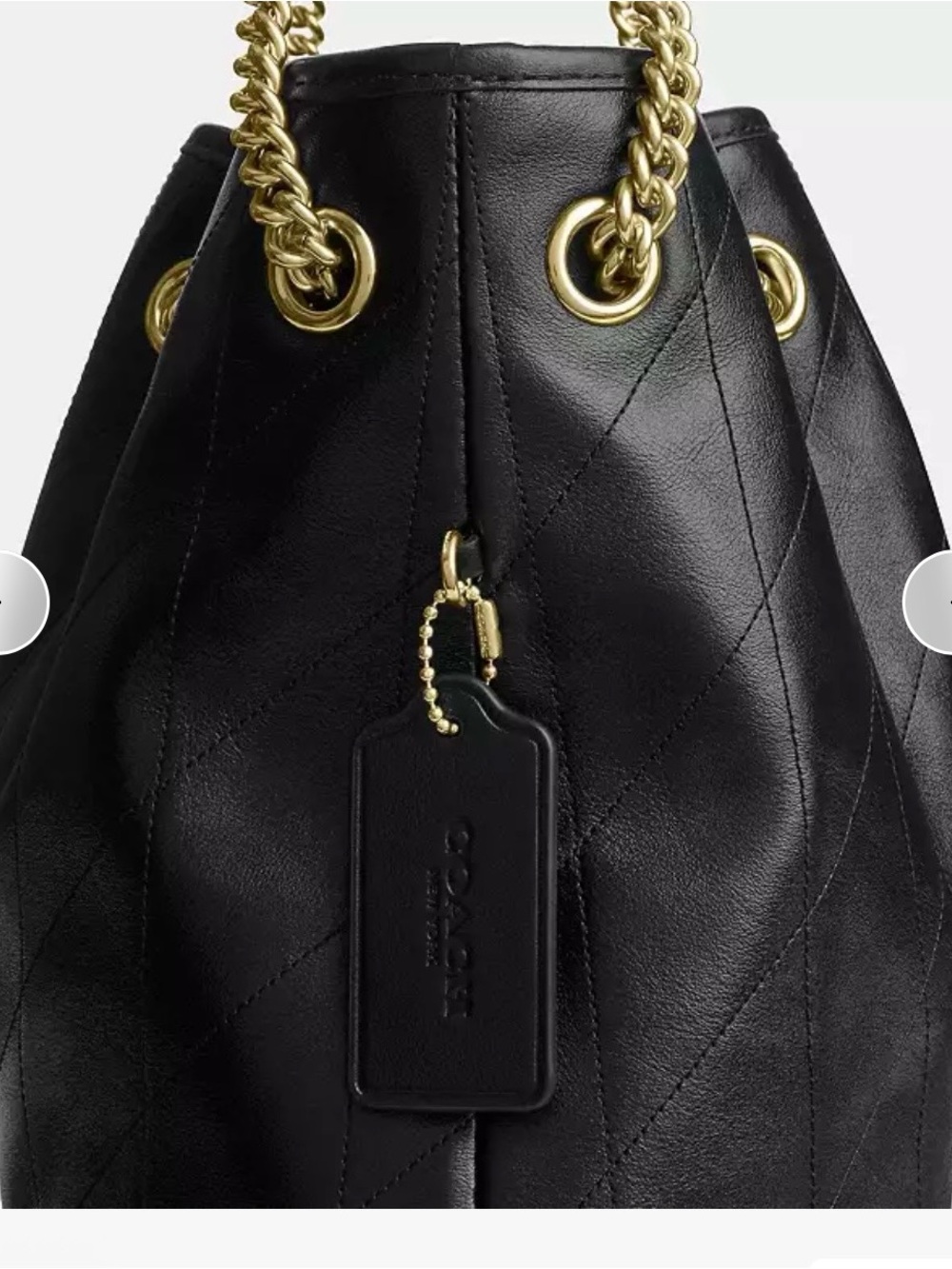 COACH NWT Evelyn Shoulder Bag
With Quilting (Full Inclusion) - Picture 11 of 12